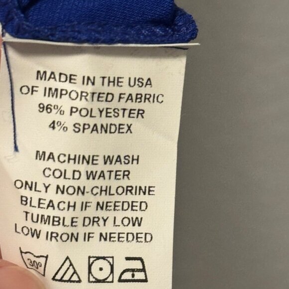 Vince Camuto V-Neck Blue Sleeveless Top Size 1X Polyester/Spandex Blend. NWT - Picture 4 of 12